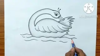 Swan ki beutiful drawing 💚❤️🤲😊😊💗💗💗💗🤗🤗🥺🥺💚💝💕💕💝💞💖