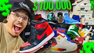 Unboxing $100,000 of UNRELEASED Sneakers