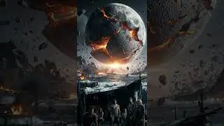 Apocalypse Above The Destruction of the Moon 🌕💥🌍 #knowledgeb9p #knowledgeocean #spaceexploration