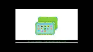 Review 7 inch Android 7.1 Kids Tablet 16GB Babypad Edition PC with Wifi and Camera GMS Certified Su