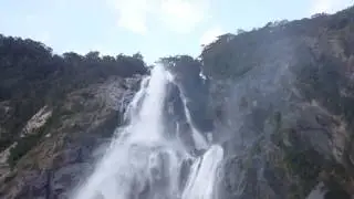 Bowen Falls Track - Milford Sound, New Zealand
