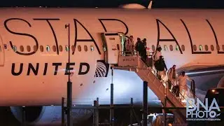 New Orleans Saints Nashville Arrival  - NOT FOR BROADCAST