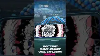 Shatterd Crimson Rocket League Goal Explosion #Shorts