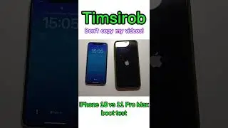 iPhone 10 vs iPhone 11 Pro Max boot test. #iphone10 #iphone11promax #boottest #recommended