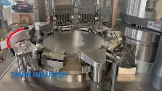 Fully Automatic #capsulefillingmachine  2500pcs per #tiwinindustry    Capsule Filling Machine #demo