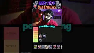 TOTY Week 1 DEFENDERS Tier List Part 1  #fcmobile #eafcmobile #fifamobile