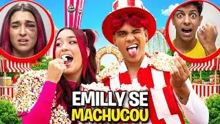 A EMILLY SE MACHUCOU FEIO NO CLIPE PIPOCA! *spoiler