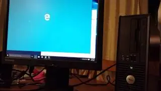 Установка Windows 10 Pro с антивирусом AVG, Dell Optiplex GX620 small tower P4!