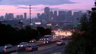 Busy city life