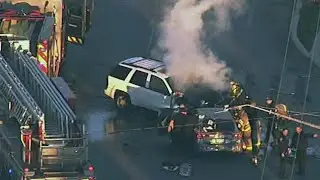Uber passenger killed in fiery crash