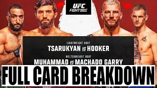 The Breakdown You NEED Before UFC Fight Night Tsarukyan vs Hooker