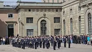 The Royal Guards Ceremony at the Royal Palace of Stockholm