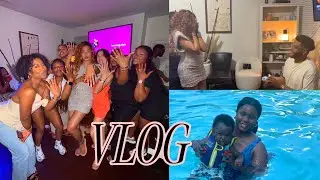 VLOG | LIT NIGHT TURNED INTO A SURPRISE PROPOSAL | QUEEN JA’VON