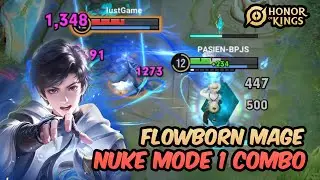 FLOWBORN MAGE BURST 1 COMBO DEATH! - HONOR OF KINGS
