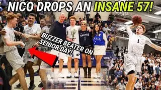 Nico Mannion Drops 57 & Hits INSANE BUZZER BEATER FTW! This Was The GAME OF THE YEAR No Cap 😱