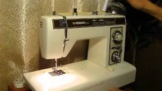 Sewing machine Швейная машина Vendomatic 7949 Германия test Намотка нитки на шпульку