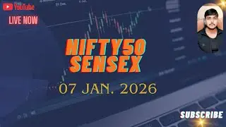 07.  jan.  2026  LIVE NIFTY50, BANKNIFTY & SENSEX  #livestream #optiontrading @Tradewithankur726