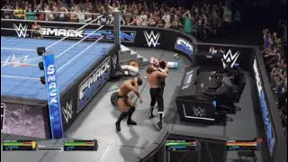 WWE 2K25 Universe mode Smackdown