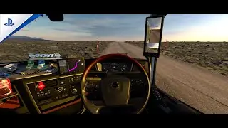 (PS5) Barren Greenland | Realistic ULTRA High Graphics Gameplay [VOLVO FH6] Euro Truck Simulator 2