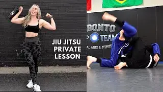 Jiu-Jitsu Private Lesson with F&eacute;licia Marceau