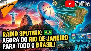 R&aacute;dio Sputnik agora 24 horas no ar e est&aacute; tamb&eacute;m no VLT do Rio de Janeiro!