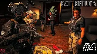 Battlefield 6 Campaign Part 4 &ndash; Save the President! | Intense Rescue Mission