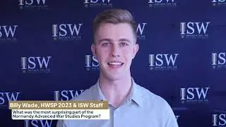 Hertog War Studies Program Normandy Alum Video (Billy Wade)