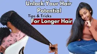 Unlock Your Hair Growth Potential: Tips and Tricks For Achieving Stronger, Longer, Hair''