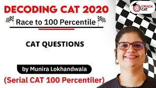 CAT 2020 : Math CAT Paper | By Munira Lokhandwala