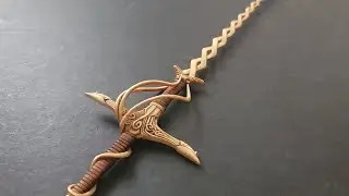 138 用冰棒棍製作一把傲嬌的武器：火焰騎士大劍