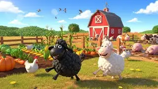 Baa Baa White Sheep Song for Kids | Fun Animal Nursery Rhymes & Baby Songs 🐑🎶👶