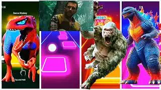 KingKong Tiles Hop 🔥 Impossible Level 99% Fail 😱