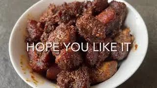 Dry pork recipe | Spicy | Naga style cooking