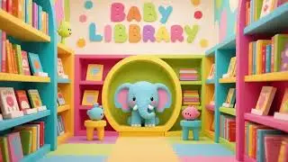 🐘📚 Библиотека сказок слоненка: приключения, веселье и обучение! 🌟