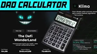 DAO Calculator to track your Gains ! (TIME, OHM, KLIMA)