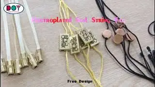 Metal Hang Tags - Custom Shape and Logo | Clothing Accessories from China Manufacturer - DOYLabel