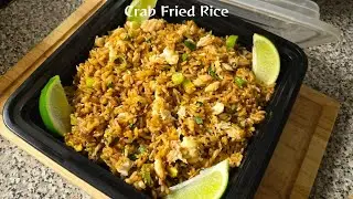 The Secret to REAL Chinese Takeout-Style Crab Fried Rice 🦀✨ (So Easy!)