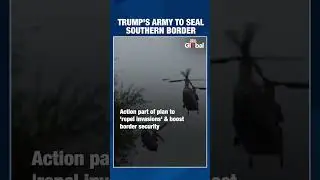 Trump Authorises US Military to Take Over Federal Border Lands in New Security Directive #trump