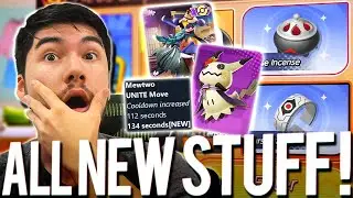 PHIL GOES OVER ALL THE NEW ITEMS / PATCH NOTES + LEAKS IN 1 VIDEO | Pokemon Unite