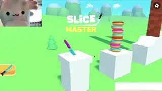 SQUISHMALLOW GAMING || Tinley speedruns Slice Master terribly.