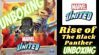 Marvel United: Rise of the Black Panther (Unboxing)