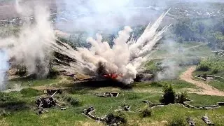 Реконструкция штурма Сапун-горы 7 мая 1944 года состоялась в Севастополе