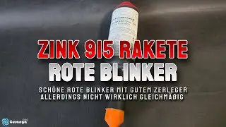 Zink 915 F4 Rakete - Rote Blinker