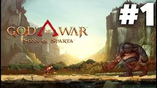 God of War Sons of Sparta Gameplay Walkthrough Part 1 - INTRO