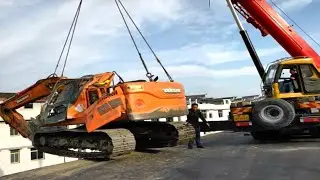 World Dangerous Dump Truck Excavator Operator Skills - Tool Excavator Fail Recovery