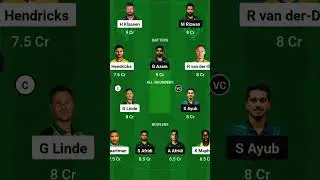 2024, 2nd T20I.South Africa vs Pakistan Dream11 prediction, pitch report for 2nd T20I, 2024