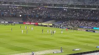 Melbourne Victory vs Sydney Wanderers Barbarouses goal and fans emotions
