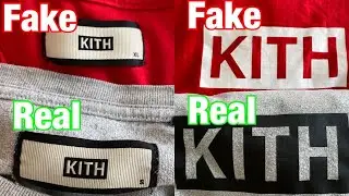 How to legit check any KITH shirt/ T-shirt real vs fake box logo