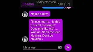 Demon Slayer Obanai x Mitsuri! Textingstory