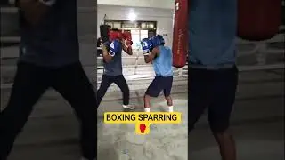 BOXING SPARRING#left Jab#Right Cross#song#shortvideo
